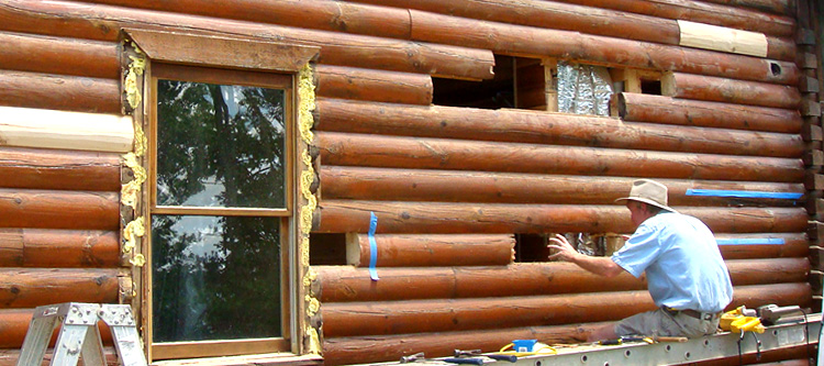 Log Home Repair Davidson County,  North Carolina